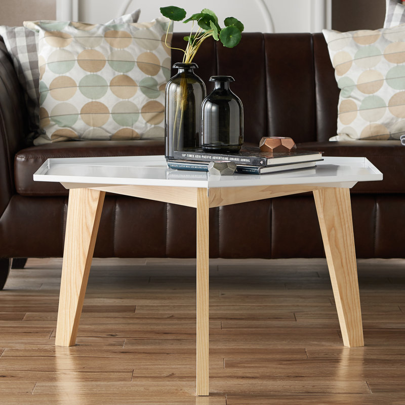 Eteuati Single Coffee Table, White