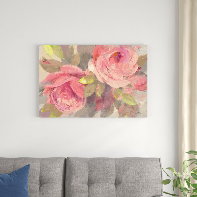 June Roses II, H 24 po x l 36 po