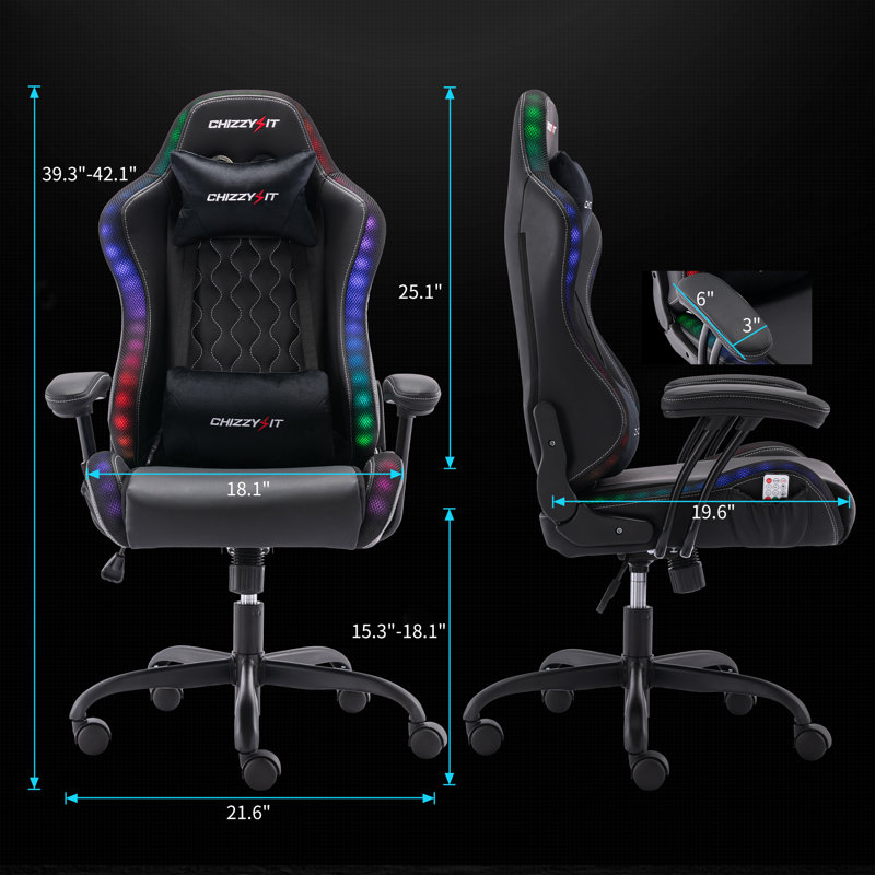 Fauteuil de jeu et de course YC Creations