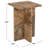 Adriano 12" Marble Accent Tabl-354995347