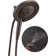 Delta Faucet 7-Setting In2ition 2-in-1 Dual Shower Head with ProClean Spray 2.5GPM