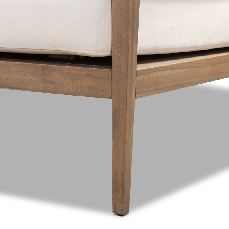 Amaya Outdoor Sofa, Lorel Ivory, Ashen Acacia