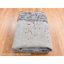 Tapis gris en laine noué à la main à motif abstrait 10 pi x 14 pi 2 po CDAB4E8380FD425BBC14A23166A57F58