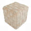 Repose-pieds carré en velours de 16 po-1372547202