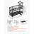 Kitchen Sink Caddy Organizer Sponge Holder for Kitchen Essentials Storage