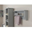 Ashbury Wood Accent Shelf with Towel Bar-21213721