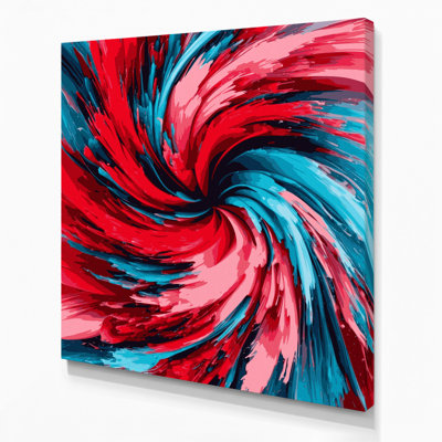 Art numérique sur toile 72 "Abstraction numérique"
