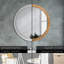Huldar Glass Flat Wall Mirror