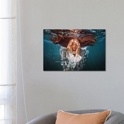 Cry 1 Piece Wrapped Canvas Wall Art