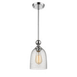 Luminaire suspendu en forme de cloche à 1 lumière Efird