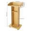 Podium en bois 43,3 po avec roulettes-94331431