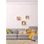 Tapis géométrique rectangulaire en laine fabriqué à la main de 5 pi 9 po x 7 pi 9 po Amargo