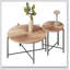 Ensemble de table basse et de table de bout 2 pièces Radial-130920352