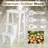 Pocklingt 3 - Step Solid Wood Lightweight Folding Step Stool