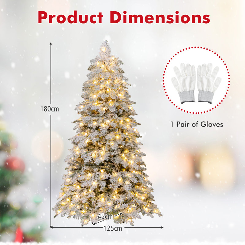 Lighted Artificial Christmas Tree