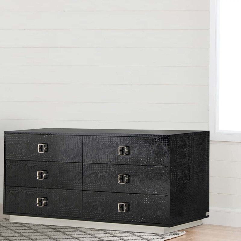 Commode 6 tiroirs Jaybin