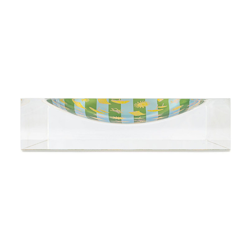 Seashore Mint, Green/Blue/Yellow