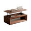 Table basse à plateau relevable avec rangement dissimulé et hauteur réglable-1022193504