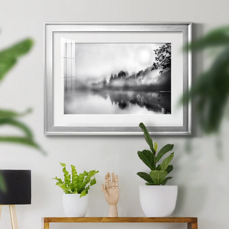 Douces merveilles - photographie avec cadre photo, H 30,5 po x l 42,5 po x P 1,5 po, Cadre argenté