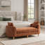 Banquette-méridienne rembourrée avec coussins cylindriques-2021068826-2021068831
