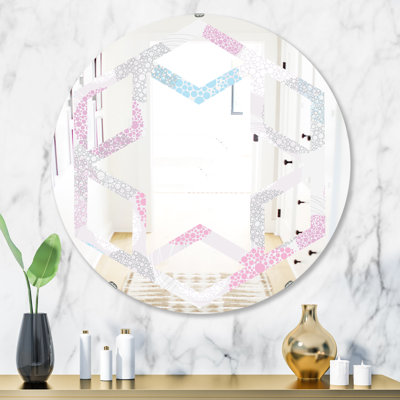 Miroir mural Hexagon Star