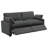 Roca Modular Power Loveseat Dark Grey-105300508
