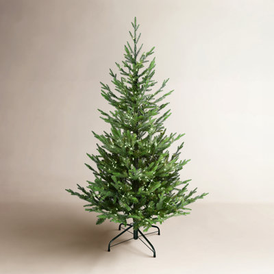 Lighted Artificial Fir Christmas Tree