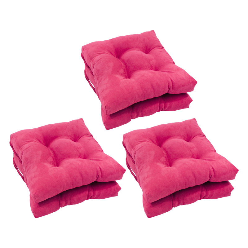 Outdoor 3.5'' Seat Cushion, Bery Berry Cotton
