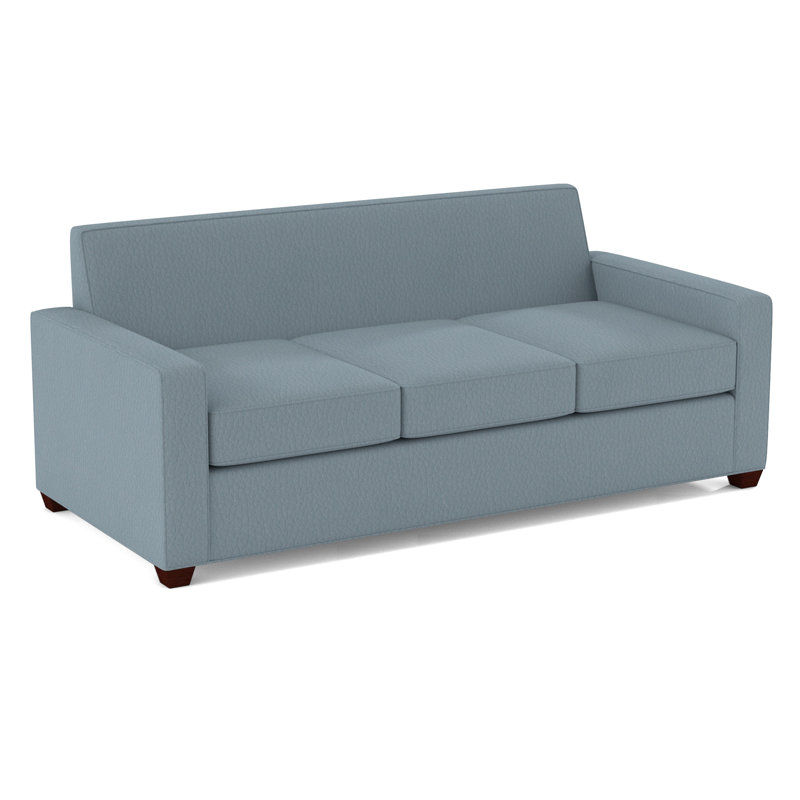 Avery Queen Sleeper Sofa, Empire Mahogany, Dillon Williamsburg, Hybrid
