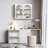 Metal Accent Cabinet with Featuring Three-tier Storage-490340561