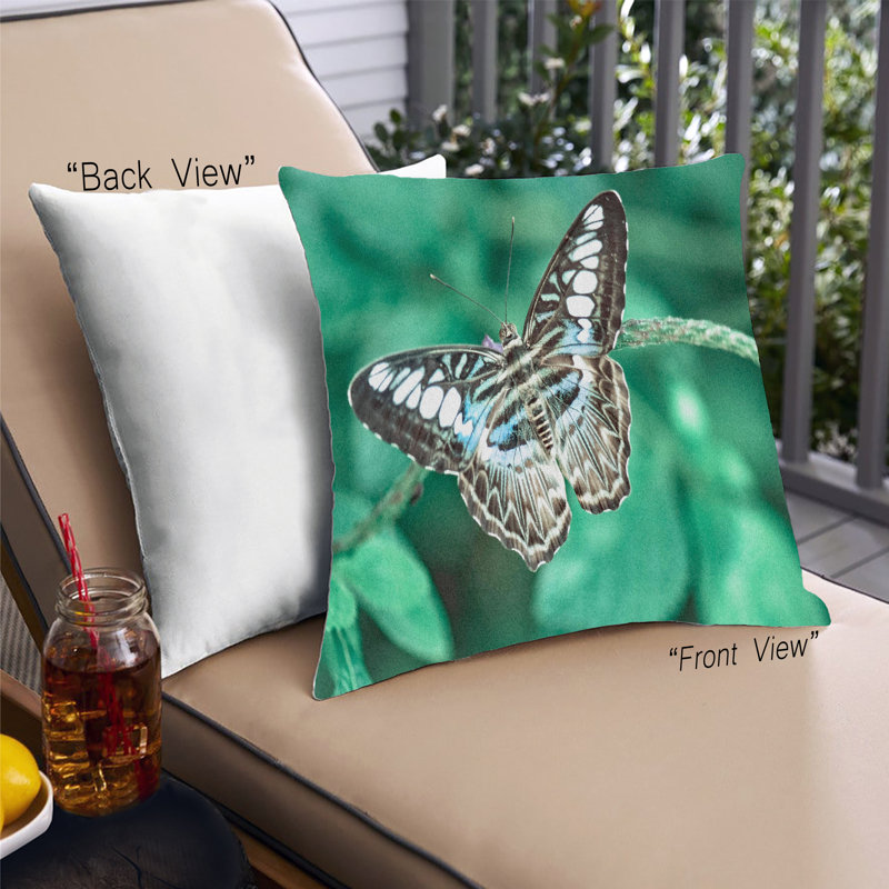 Coussin décoratif 4 insectes, Microsuède