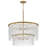 Rubina Multi-Tier Chandelier w/ Hand-Strung Crystal Strands-103398765-103400423