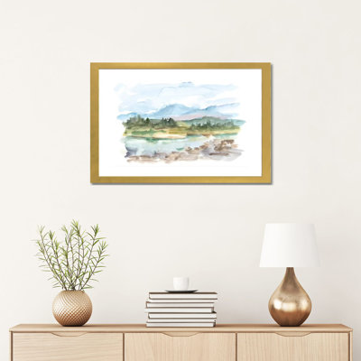 Reproduction d’art, "Mountain Watercolor III" par Ethan Harper