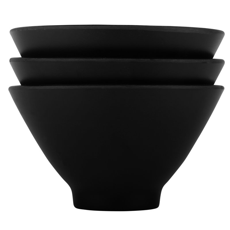 Zen 8 oz. Rice Bowl, Black