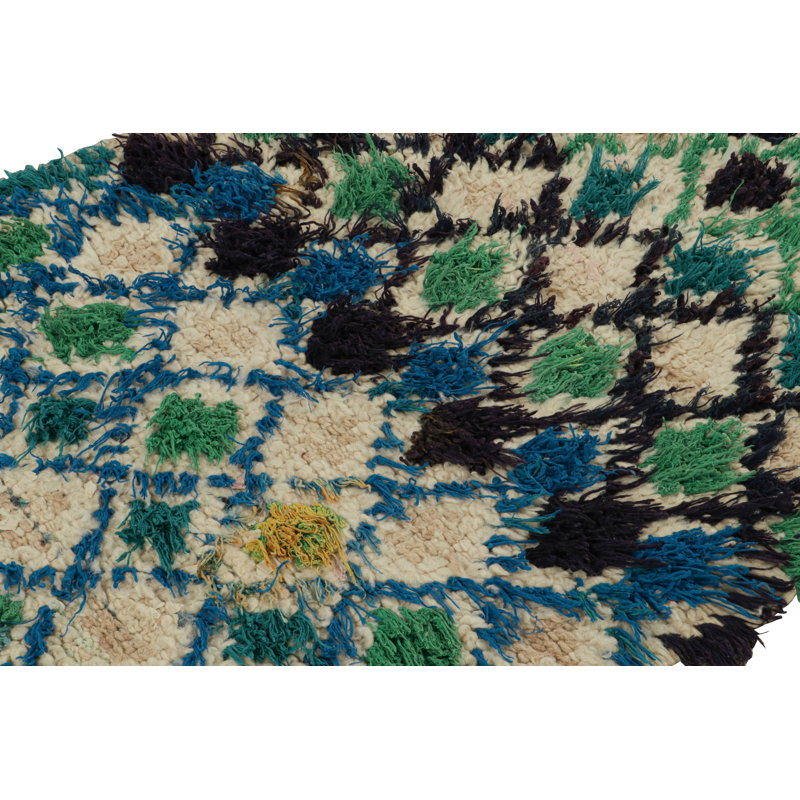 One-of-a-Kind 2'9" X 4' Hand Knotted Area Rug