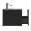 Meuble-lavabo simple rayé mural 24 po avec lavabo en céramique-2125352996