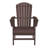 Seashell Upright Adirondack Chair (Set Of 2)-1644548903