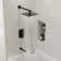Pressure Balance Shower System 10" Rainfall Tub And Shower Faucet With Rough-In Valve