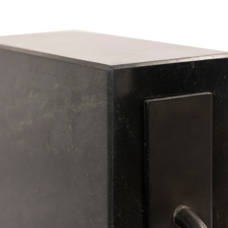 Calla Bookshelf Lamp, Black Marble