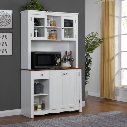 Lark Manor Dowdle Sideboard with Bar Hutch & Reviews | Wayfair