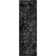  Tapis oriental rétro noir