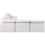 Canapé modulaire en cuir 5 pièces Hinami-94482429