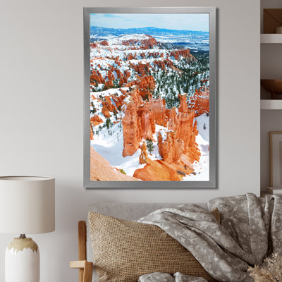 Bryce Canyon in Winter sur impression sur toile