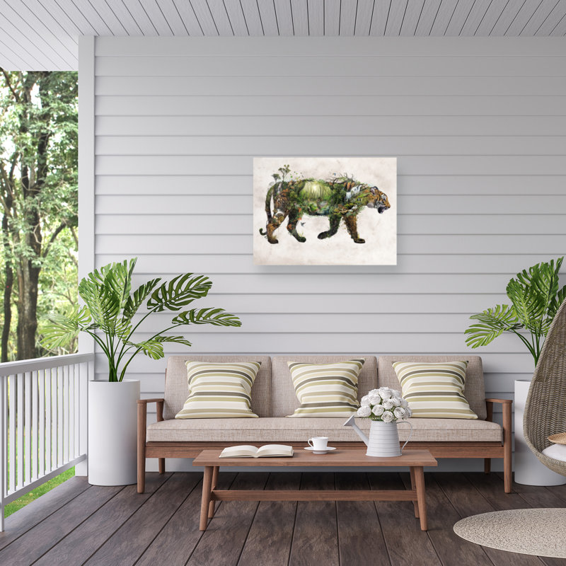 Toile extérieure Barrett Biggers Bengal Tiger, H 35 po x l 47 po