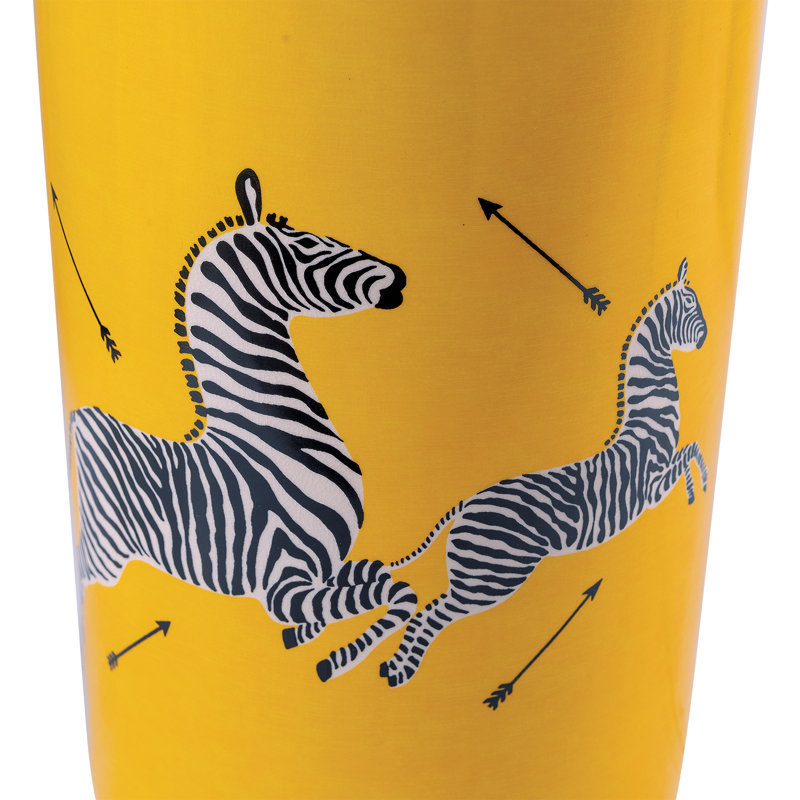Scalamandre Maison Porcelain Garden Stool, Yellow