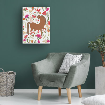 «Folk Prancing Light II» bolognique sur toile