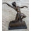 Graceful Nude Female Dancer Bronze Statue Sculpture Figure Signed Gory 15" x 13"