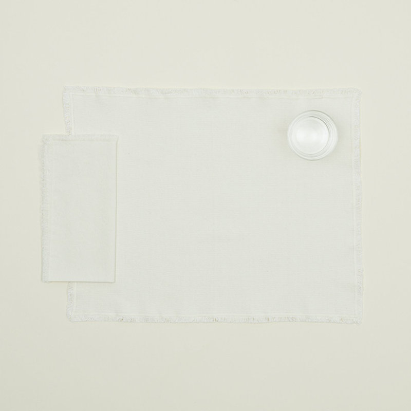 Shanice Essential Dinner Napkin, Ivory