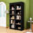 Set of 2 Modern 71.6"H X 39.1"W Freestanding 5 Tier Bookshelves with Adjustable Shelves and Anti-Tipping Design-1865845544