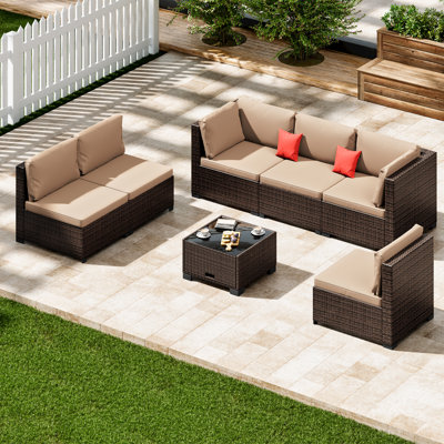 7 Piece Patio Furniture Set